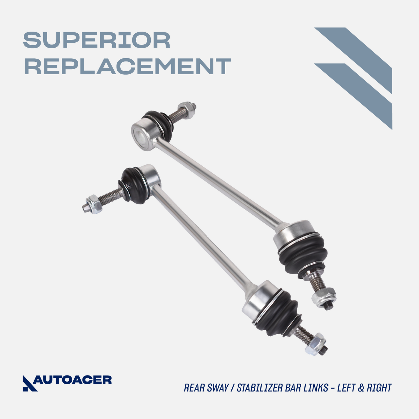 AUTOACER -10p Rear Suspension Arm Bushes Tie Rods Drop links For Jaguar SType XJ