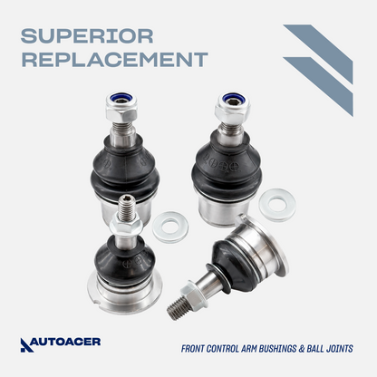 AUTOACER 20p Front Rear Suspension Arm Bushes, Ball Joints For Range Rover Sport