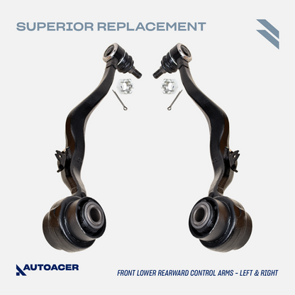 AUTOACER -14p Front Control Arms Links Tie Rods for Lexus LS460 LS600h AWD 07-17