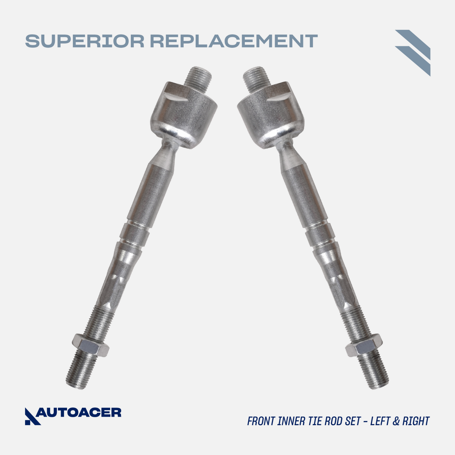 AUTOACER -10p Front Suspension Arms, Tie Rod Ends & Links For Lexus LS460 LS600h