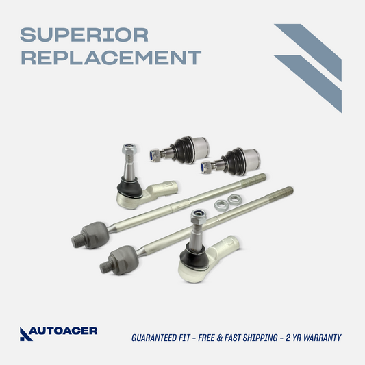 AUTOACER -6p Front Inner Outer Track Rods & Lower Ball Joints for LR Discovery 4