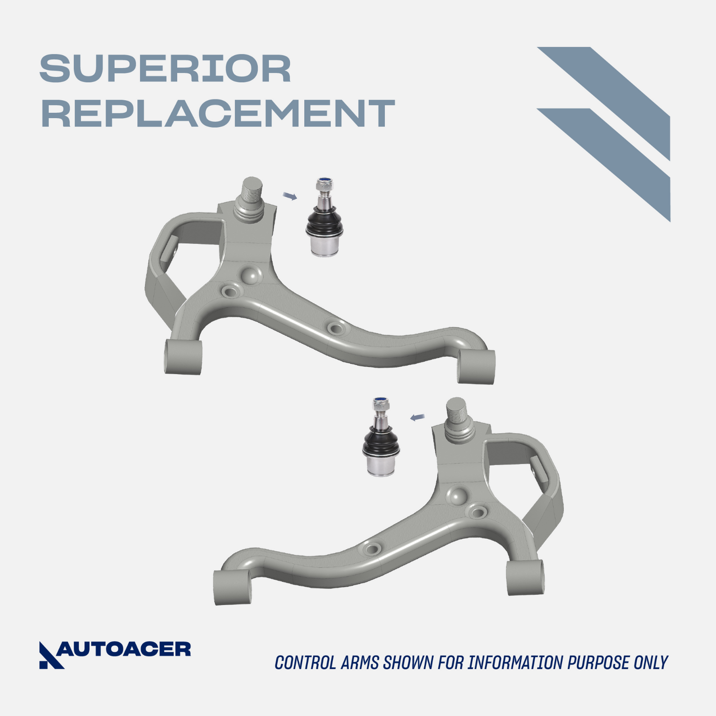 AUTOACER -6p Front Inner Outer Track Rods & Lower Ball Joints for LR Discovery 4