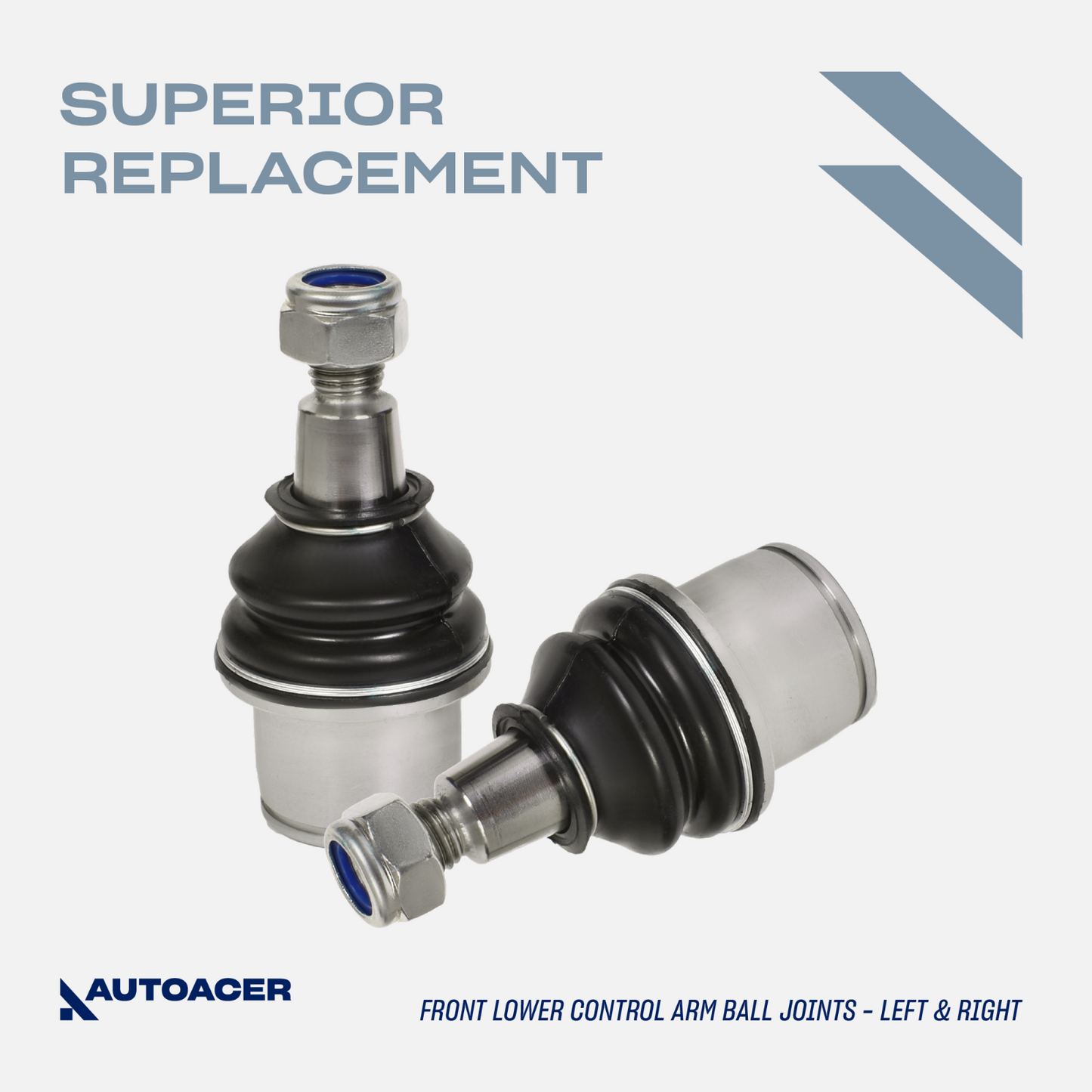 AUTOACER -6p Front Inner Outer Track Rods & Lower Ball Joints for RR Sport 05-09