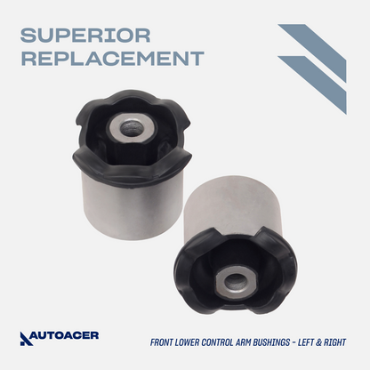 AUTOACER 12p Front Suspension Bushes Tie Rod Ends Inner Outer For LR Discovery 3