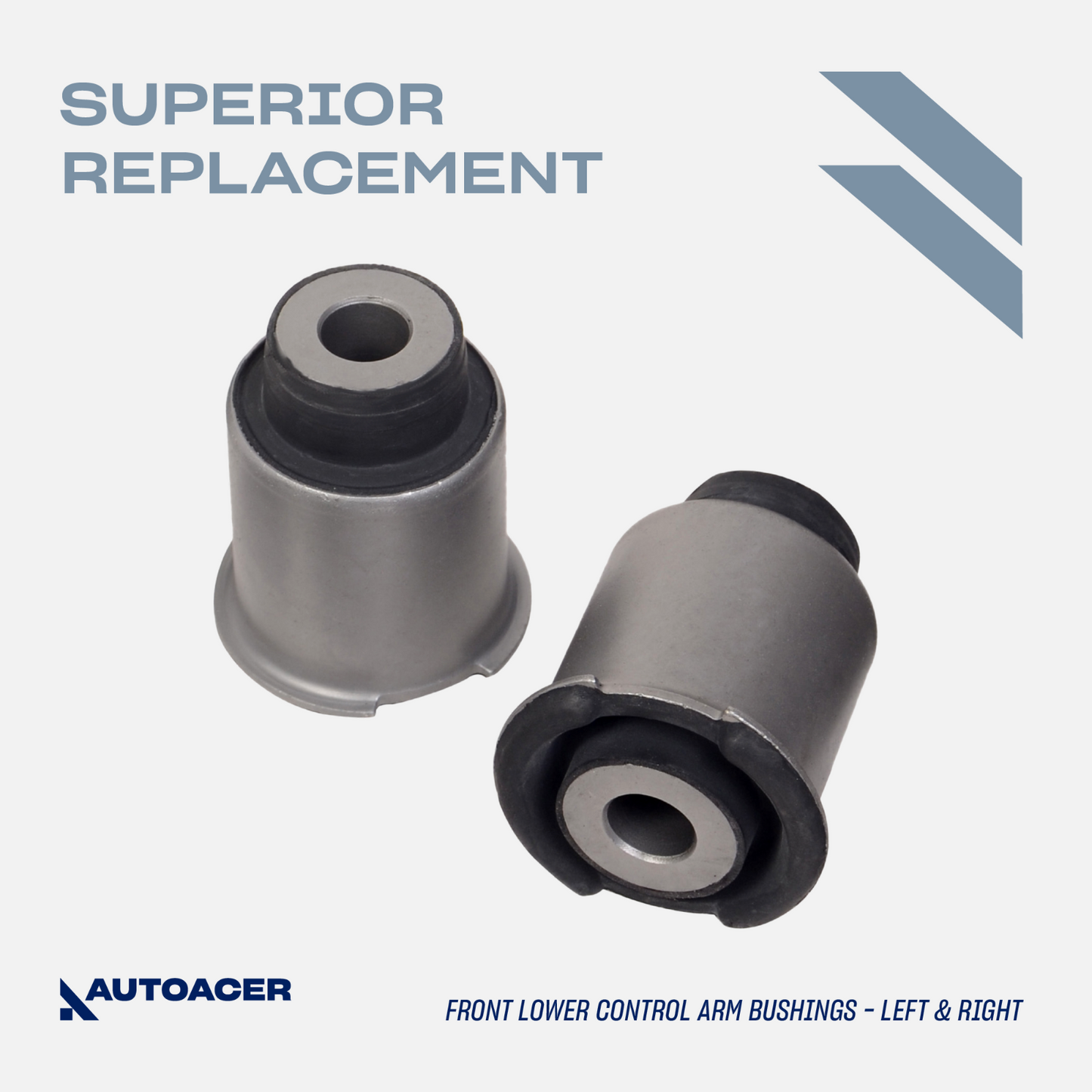 AUTOACER 12p Front Suspension Bushes Tie Rod Ends Inner Outer For LR Discovery 3