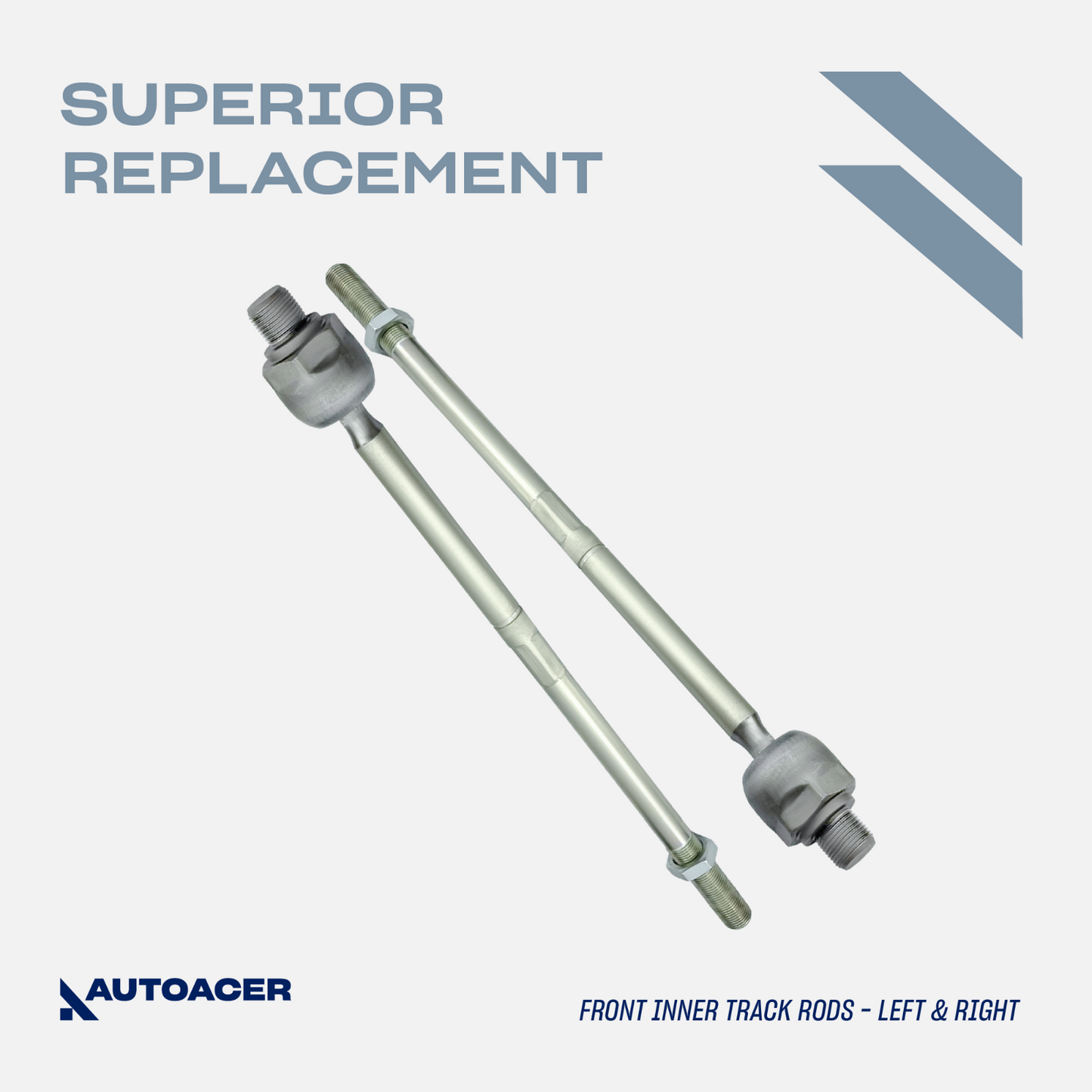 AUTOACER 12p Front Suspension Bushes Tie Rod Ends Inner Outer For LR Discovery 3