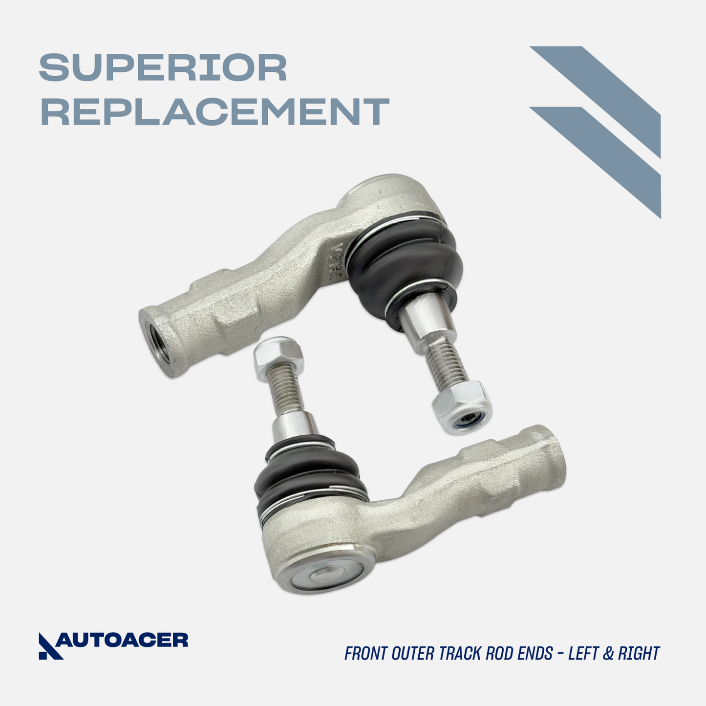 AUTOACER -12p Front Suspension Bushes Tie Rods Inner Outer For Range Rover Sport