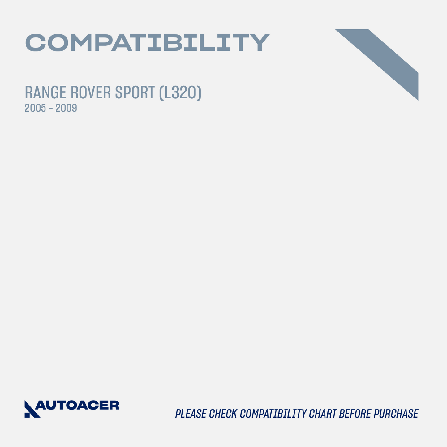 AUTOACER -12p Front Suspension Bushes Tie Rods Inner Outer For Range Rover Sport