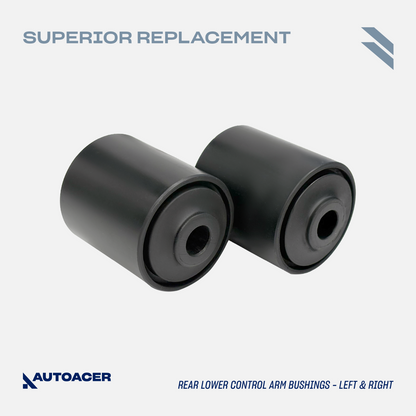 AUTOACER -10p Rear Suspension Arm Hydra Bushes, Tie Rods & Drop links For Jaguar