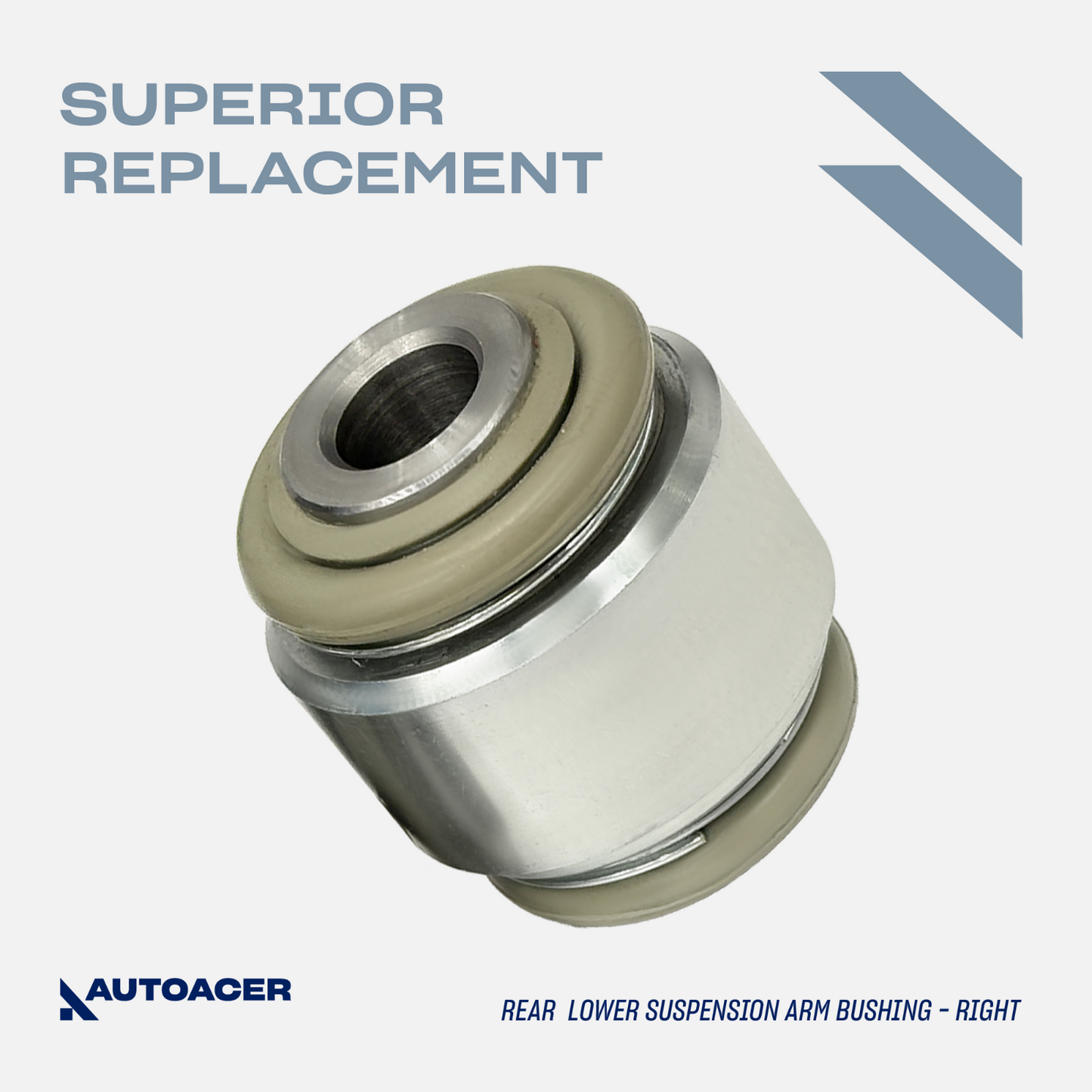 AUTOACER -2p Rear Axle Suspension Arm Hydra Bushes for JAGUAR S-Type XK XF XJ S8