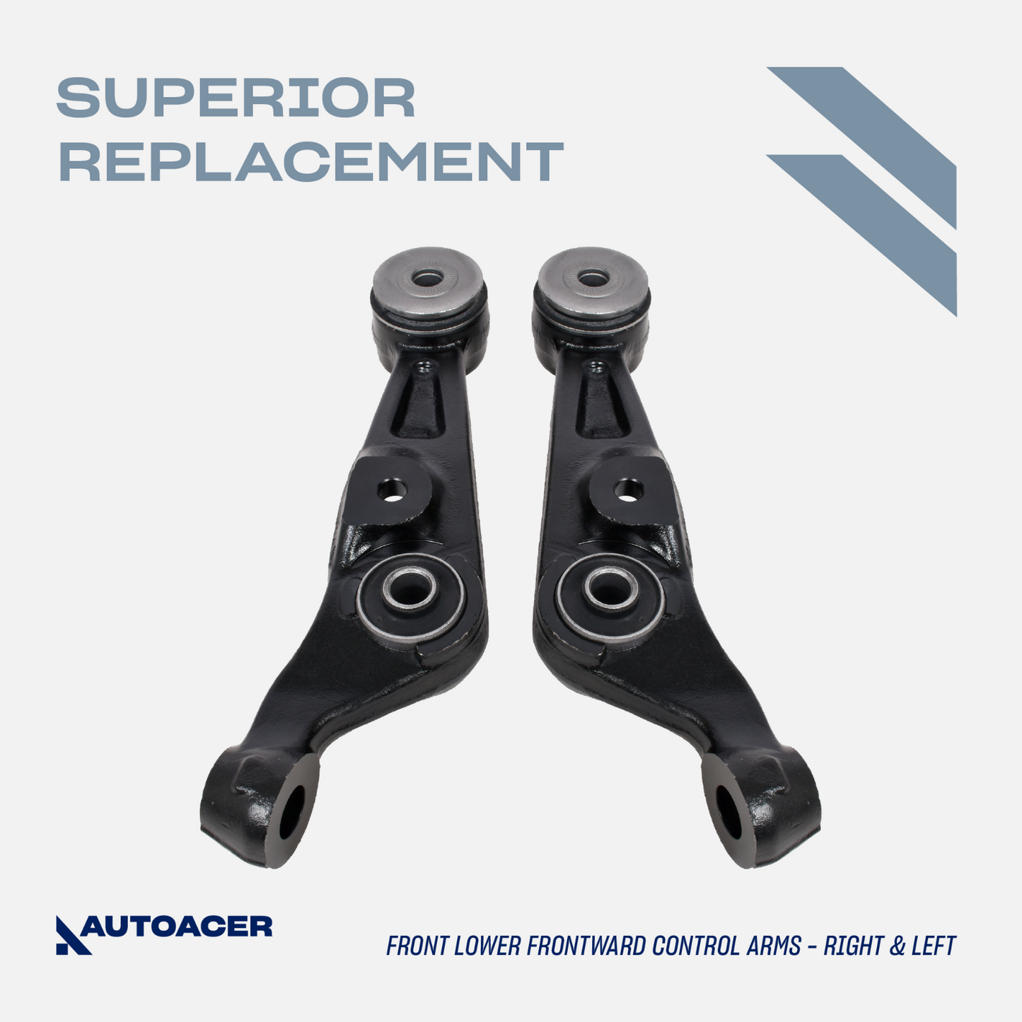 AUTOACER -8p Front Suspension Arms & Bush Kit for Lexus LS460/L LS600h AWD 07-17