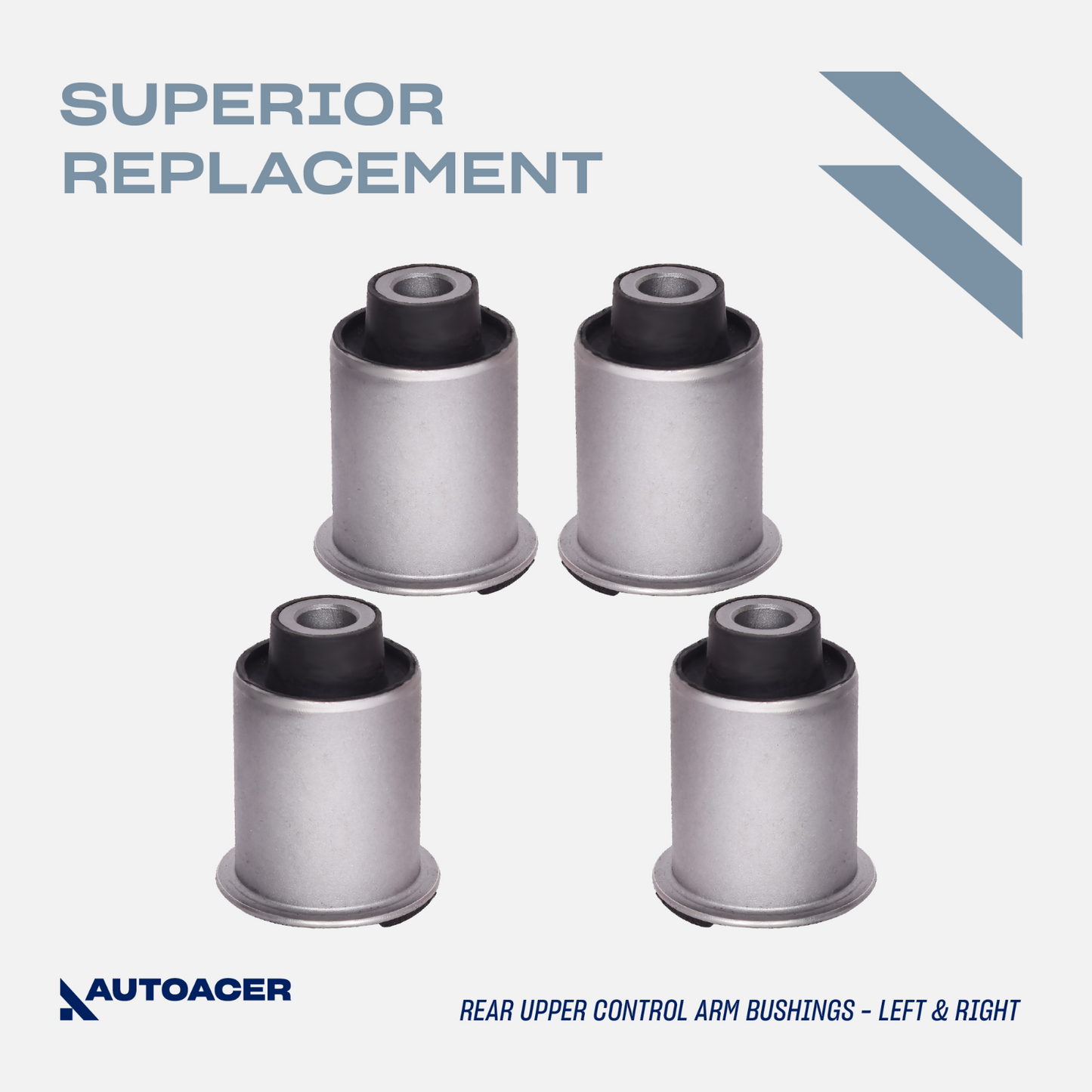 AUTOACER 8p Rear Suspension Control Arm Bushes for Nissan Pathfinder Armada QX56