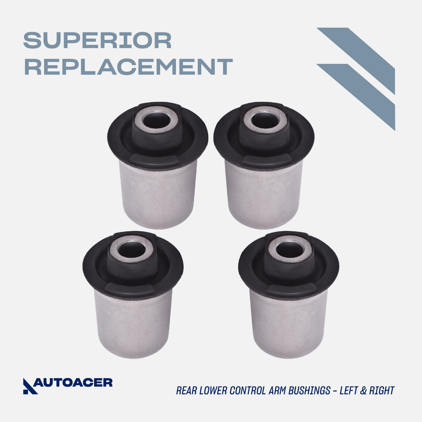 AUTOACER 8p Rear Suspension Control Arm Bushes for Nissan Pathfinder Armada QX56