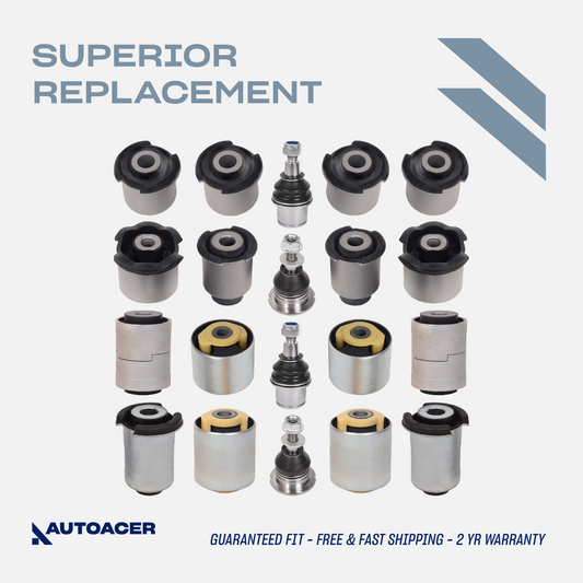 AUTOACER -20p Front Rear Suspension Arm Bushings & Ball Joints For Discovery 3/4