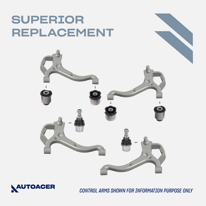AUTOACER -20p Front Rear Suspension Arm Bushings & Ball Joints For Discovery 3/4