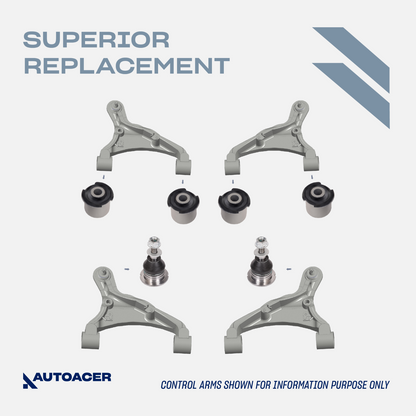 AUTOACER -20p Front Rear Suspension Arm Bushings & Ball Joints For Discovery 3/4
