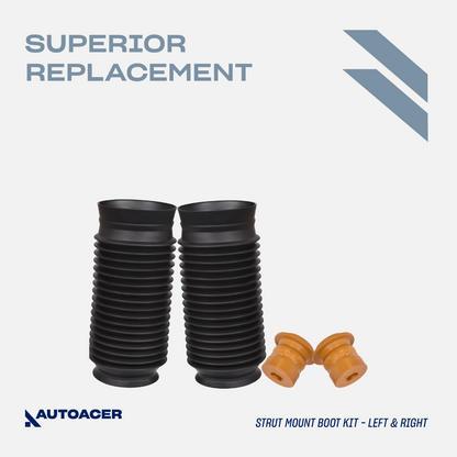 AUTOACER - 10p Rear Strut Mount Kit W/ Boots & Spring Seats For Jaguar S-Type XF