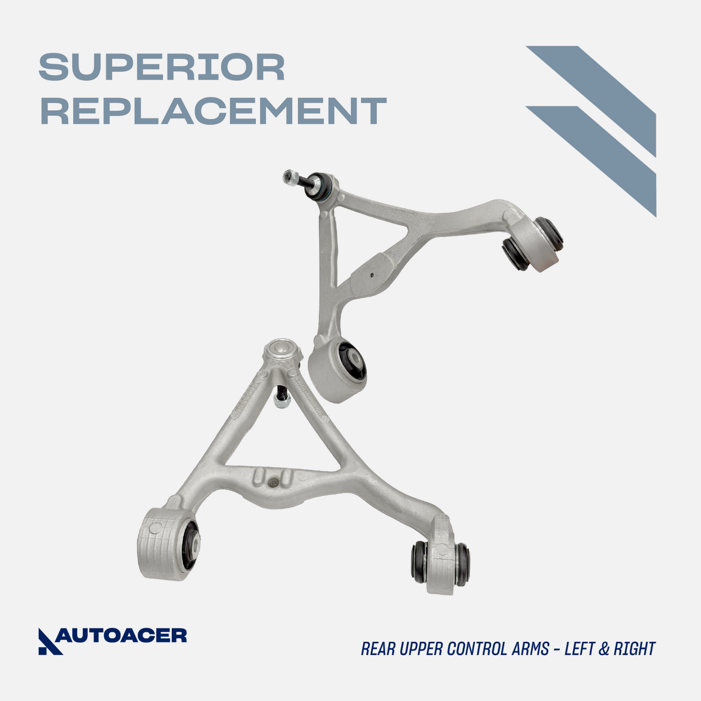 AUTOACER -14p Front & Rear Suspension Arms & Bushing Kit for Jaguar XJ8 XJR 03-9