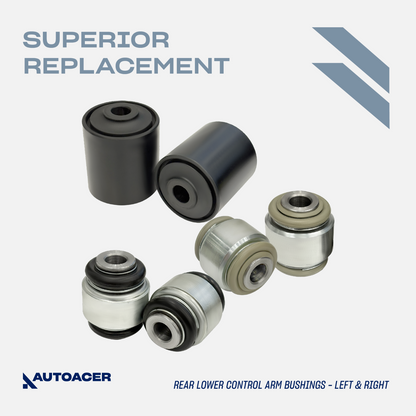 AUTOACER -14p Front & Rear Suspension Arms & Bushing Kit for Jaguar XJ8 XJR 03-9