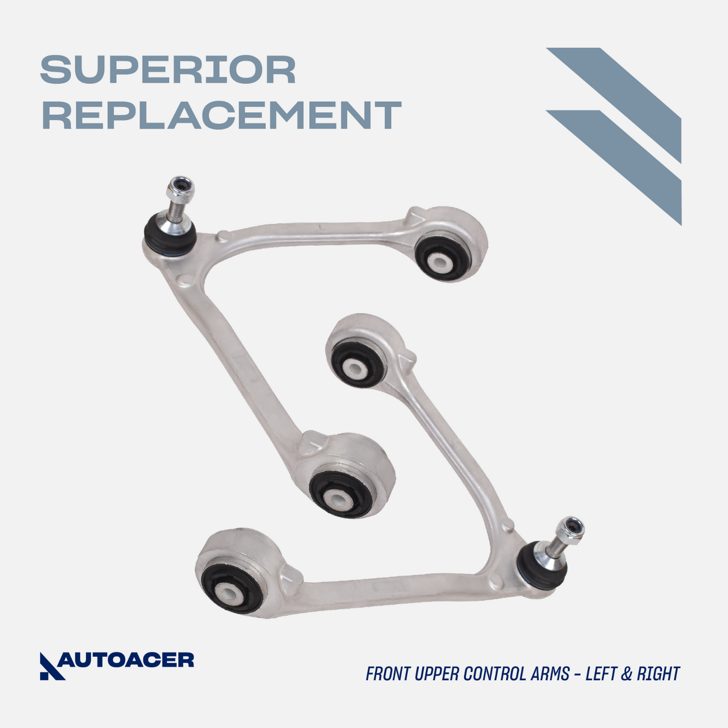 AUTOACER -14p Front & Rear Suspension Arms & Bushing Kit for Jaguar XJ8 XJR 03-9