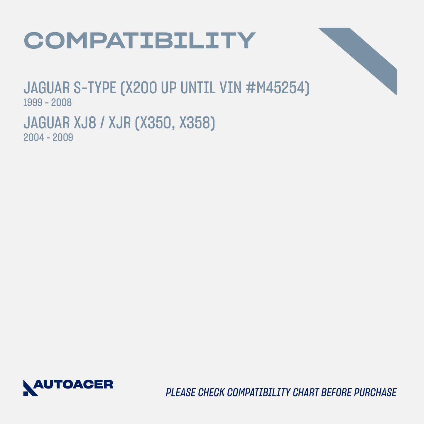 AUTOACER 12p Rear Suspension Arms, Bushes, Links & Tie Rods for JAGUAR S-Type XJ