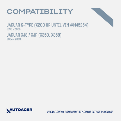 AUTOACER 12p Rear Suspension Arms, Bushes, Links & Tie Rods for JAGUAR S-Type XJ