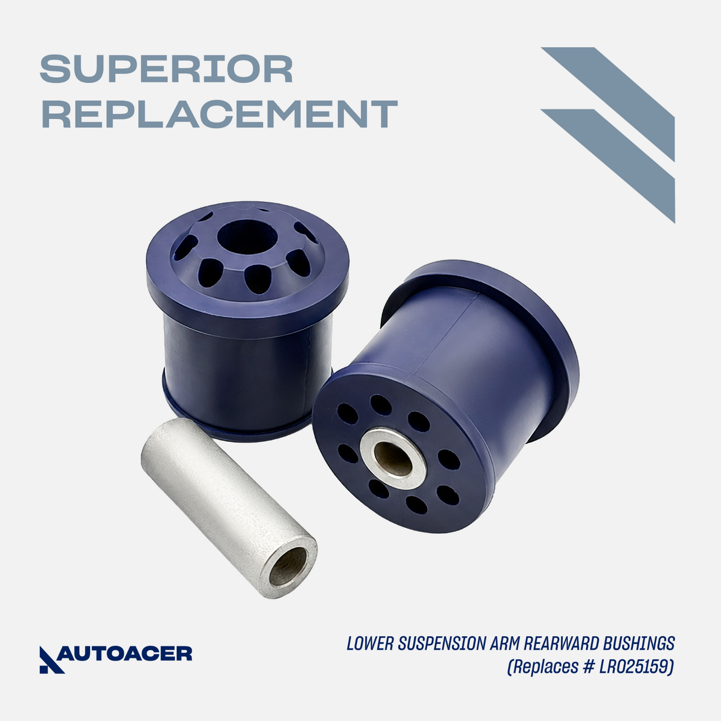 AUTOACER -12p Front Suspension Arm PU Bushes & Ball Joints Discover 3/4 RR Sport