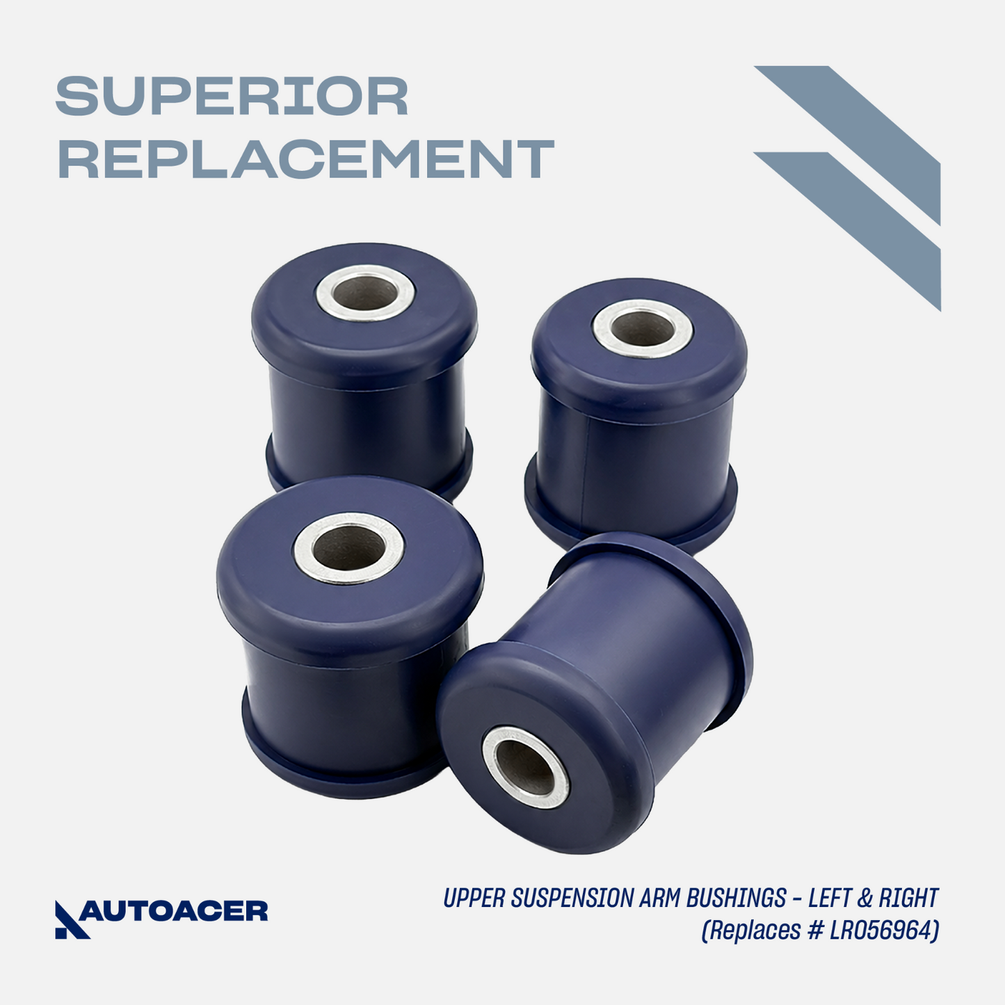AUTOACER -12p Front Suspension Arm PU Bushes & Ball Joints Discover 3/4 RR Sport