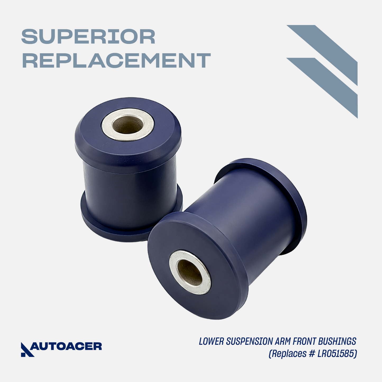 AUTOACER -12p Front Suspension Arm PU Bushes & Ball Joints Discover 3/4 RR Sport