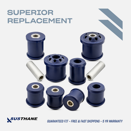 AUTOACER -8p Front Suspension Arm PU Bushes For Discovery 3 /4 Range Rover Sport