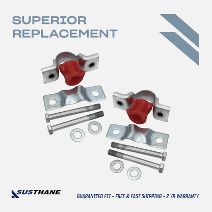 AUTOACER 10p Front Stabilizer Bar PU Repair Kit For Peugeot Boxer Citroen 5081Q3