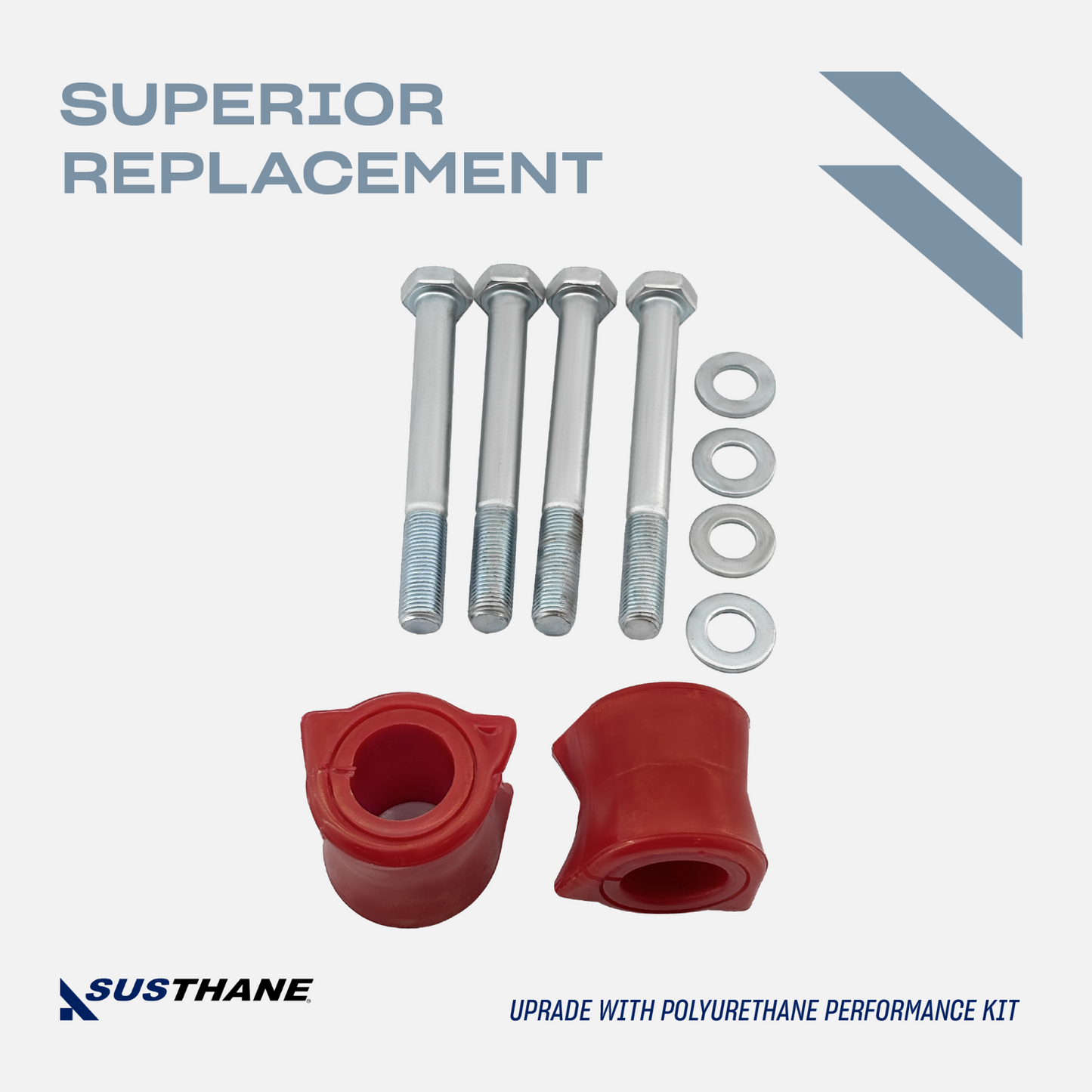 AUTOACER 10p Front Stabilizer Bar PU Repair Kit For Peugeot Boxer Citroen 5081Q3