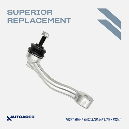 AUTOACER -4p Front Rear Sway Stabilizer Bar Links for JAGUAR S-Type XF XK XJ FTy