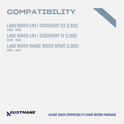AUTOACER -8p Rear Suspension Arm Poly Bushes For Discovery 3 4 Range Rover Sport