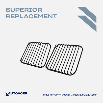 AUTOACER -2p HD Front Headlight Guard Grills For Mercedes G-Class W463 1990-2018