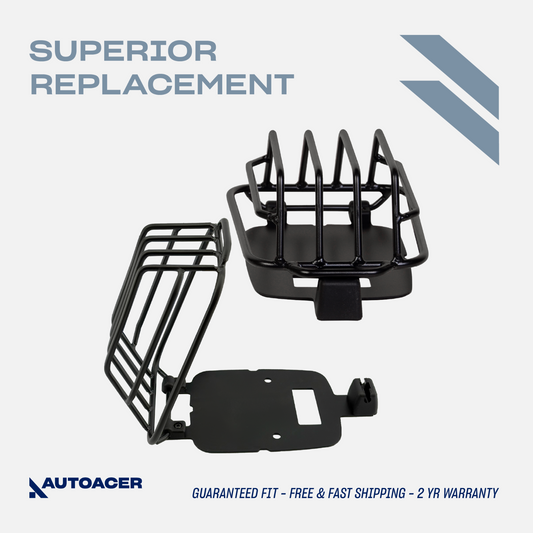 AUTOACER Indicator Guard Grille Pair for Mercedes G Class W460 W461 W463 G Wagon