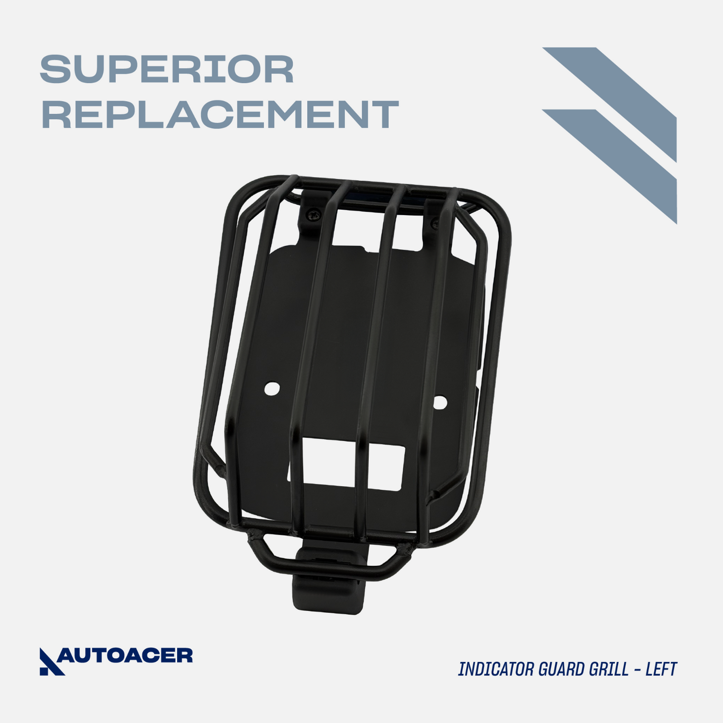 AUTOACER Indicator Guard Grille Pair for Mercedes G Class W460 W461 W463 G Wagon