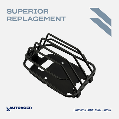 AUTOACER Indicator Guard Grille Pair for Mercedes G Class W460 W461 W463 G Wagon