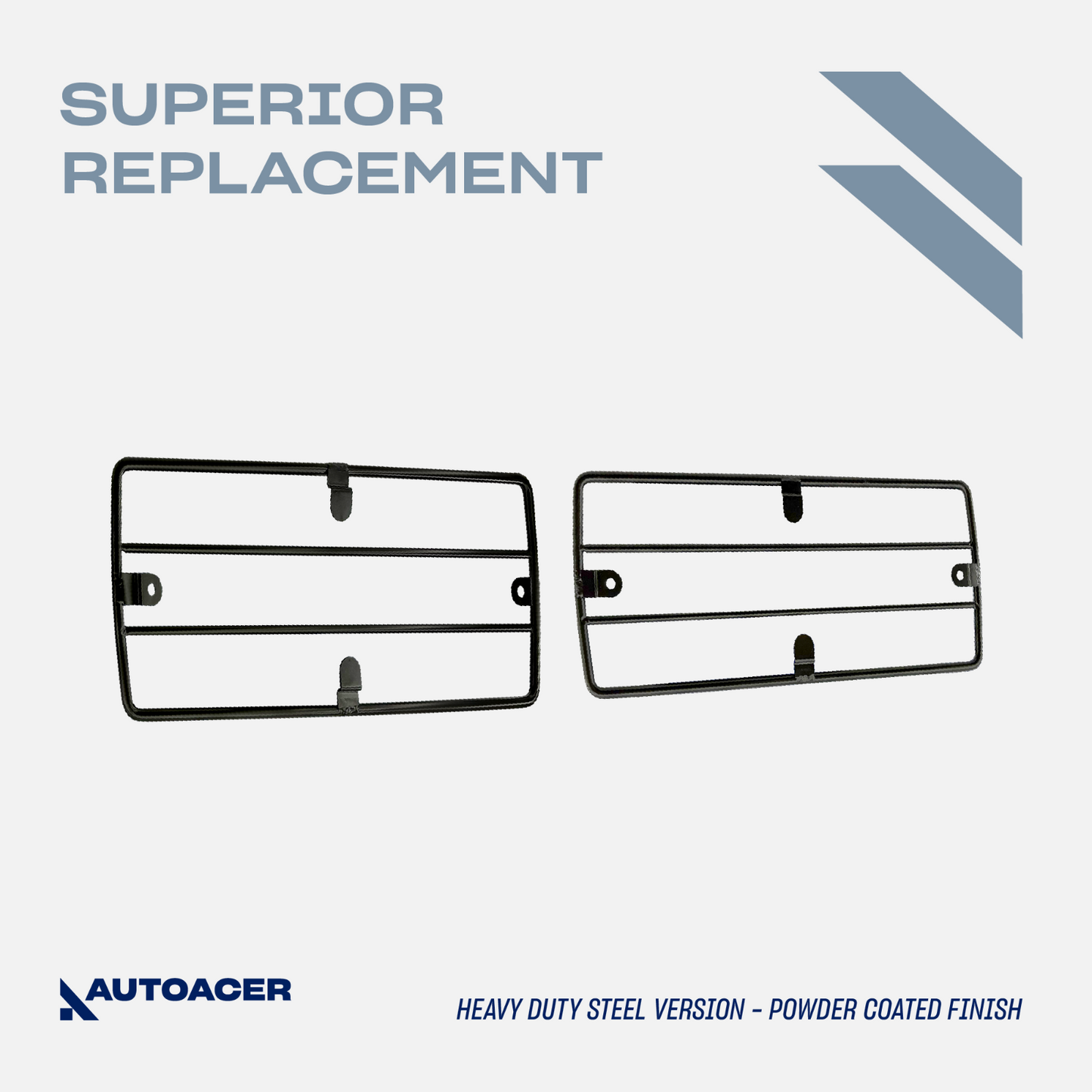 AUTOACER 2p Taillight Rear Lamp Guard Grills for Mercedes G-Class W463