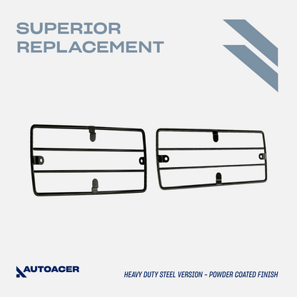 AUTOACER 2p Taillight Rear Lamp Guard Grills for Mercedes G-Class W463