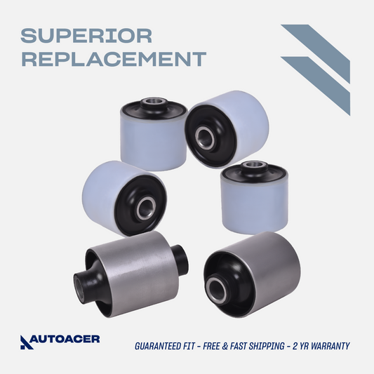 AUTOACER -6p Front Suspension/Radius Arm Bushings For LR Discovery II L318 98-04
