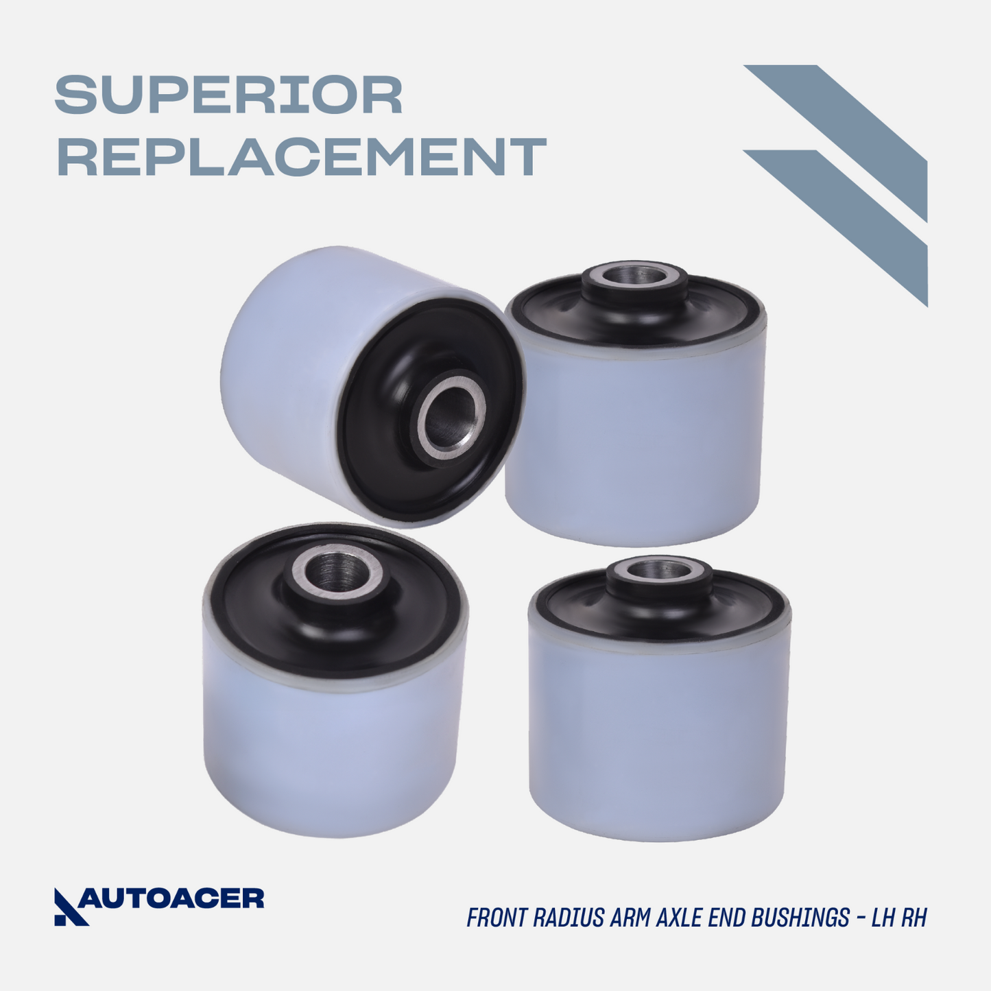 AUTOACER -6p Front Suspension/Radius Arm Bushings For LR Discovery II L318 98-04