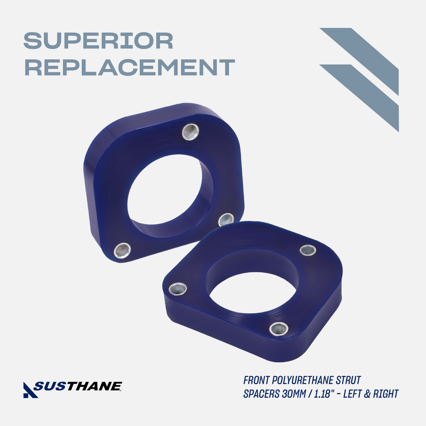 AUTOACER -4p Front & Rear Suspension Spacer Leveling Kit 30mm for Volvo V70 XC70