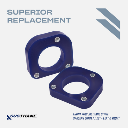 AUTOACER -4p Front & Rear Suspension Spacer Leveling Kit 30mm for Volvo V70 XC70