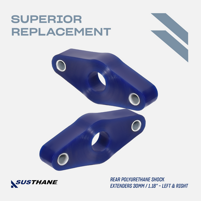 AUTOACER -6p Front & Rear Suspension Spacer Leveling Kit 30mm for Volvo V70 XC60