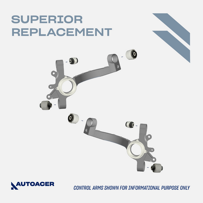 AUTOACER 6p Rear Suspension Trailing Arm Bushings For BMW 3 SERIES E36 E46 X3 M3