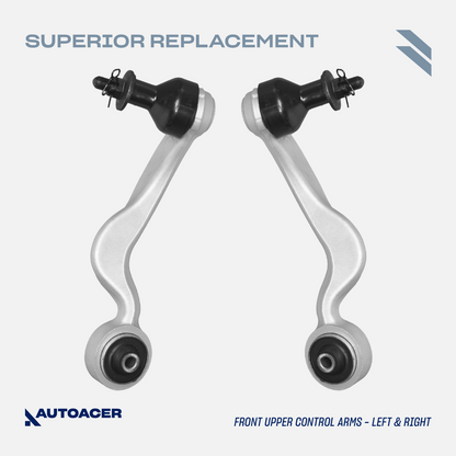 AUTOACER -8p Complete Front Suspension Arms w/Ball Joints & Bushes For LS460 RWD