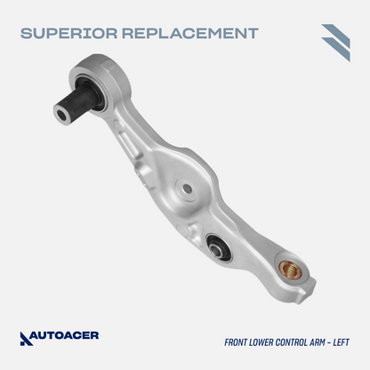 AUTOACER -8p Complete Front Suspension Arms w/Ball Joints & Bushes For LS460 RWD