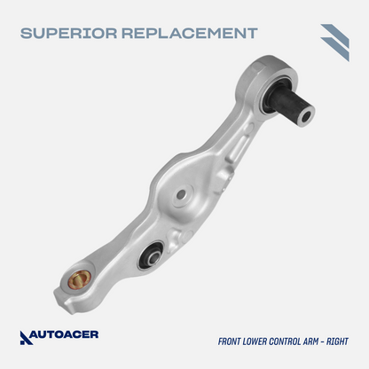 AUTOACER -8p Complete Front Suspension Arms w/Ball Joints & Bushes For LS460 RWD