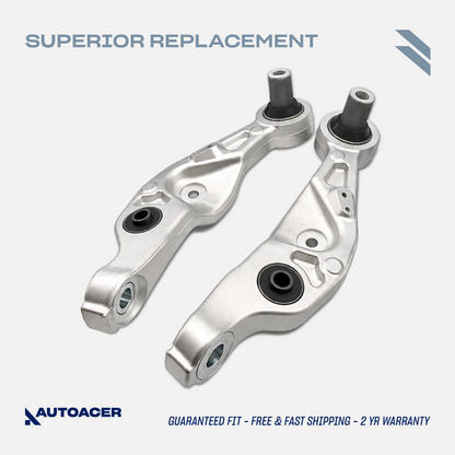 AUTOACER 2p Front Lower Suspension Control Arms for Lexus LS460 LS460L RWD 06-17